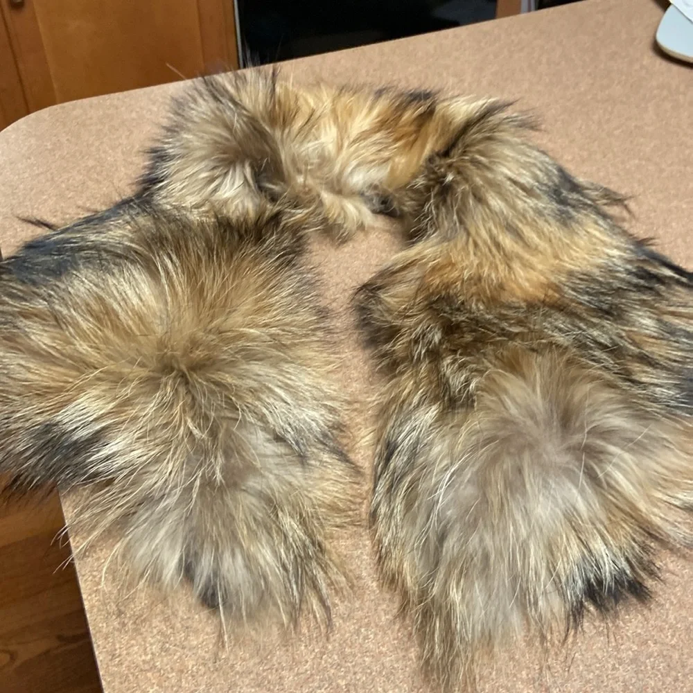 Raccoon Fur Collar #63 - Picture 7 of 12